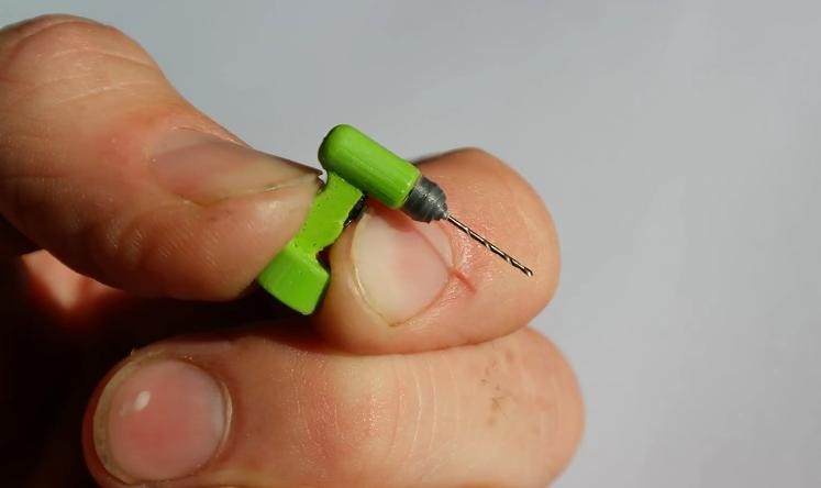 World’s Smallest 3D Printed Power Drill