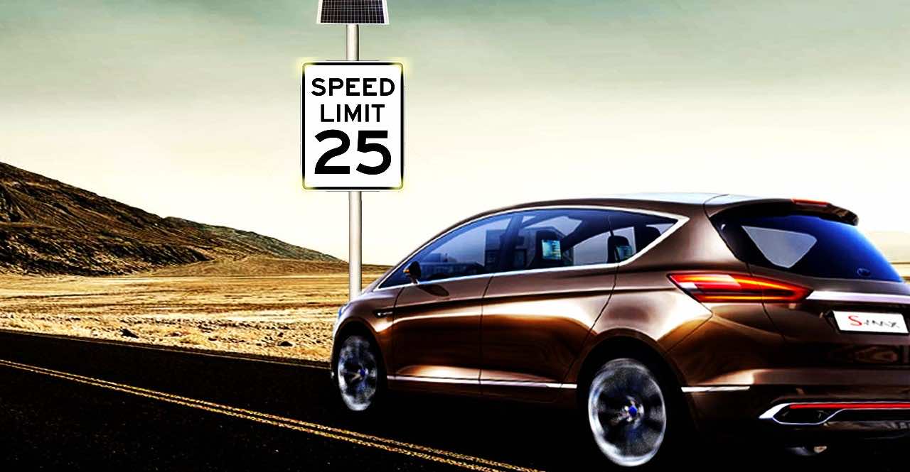 Ford Launches Intelligent Speed Limiter Which Reads Speed Signs And Slows Down The Car 4