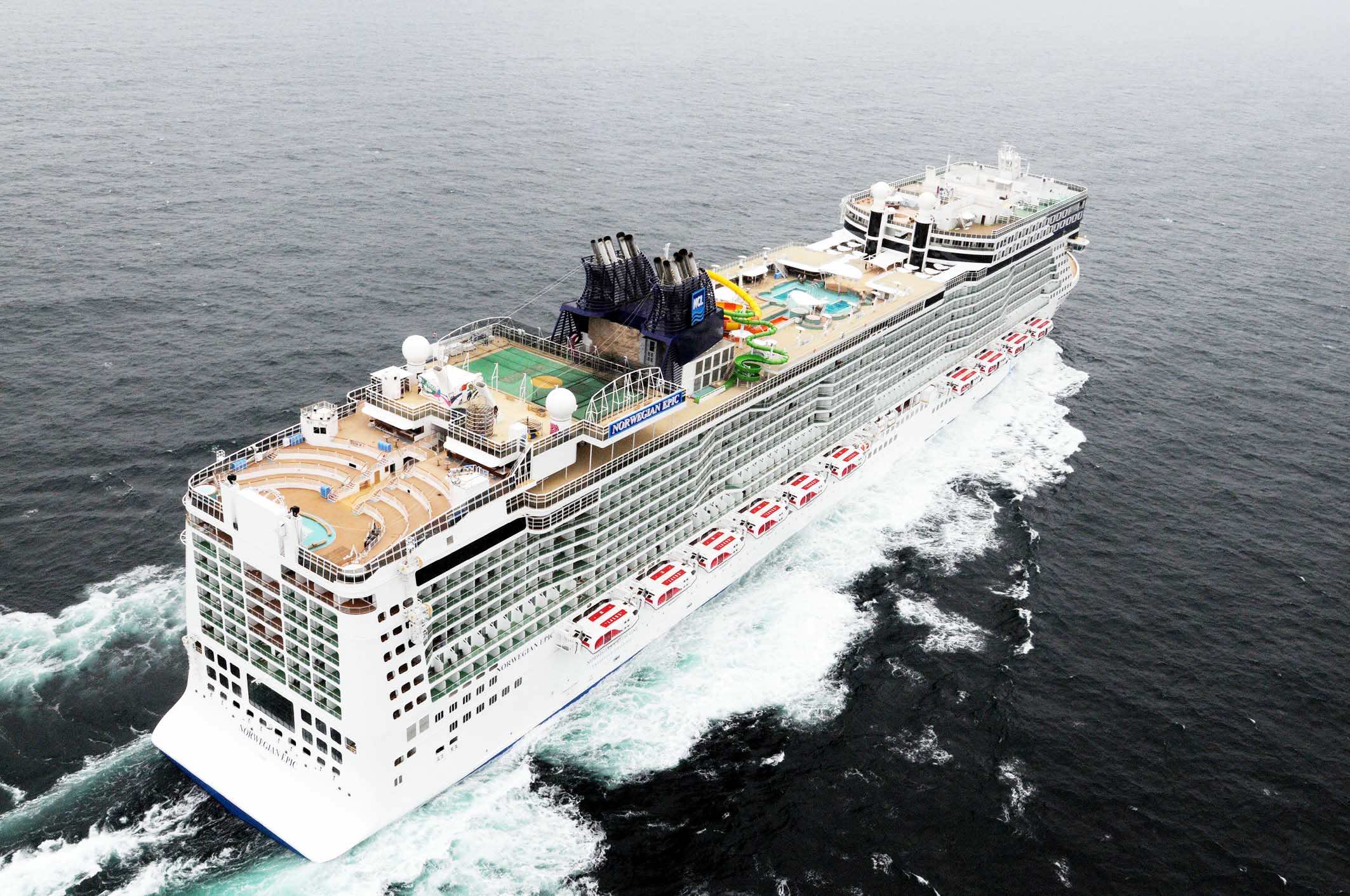 norwegian cruise lines biggest ship