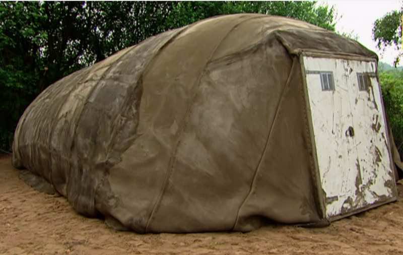 Concrete Canvas Technology Lets You Erect A Building In Only