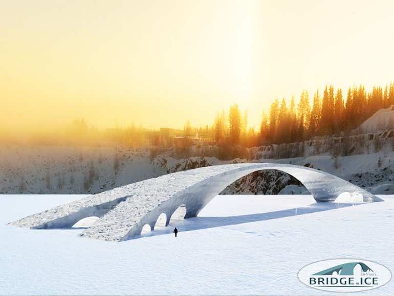 Dutch Students Will Be Building a 50 Meters Long Ice Bridge