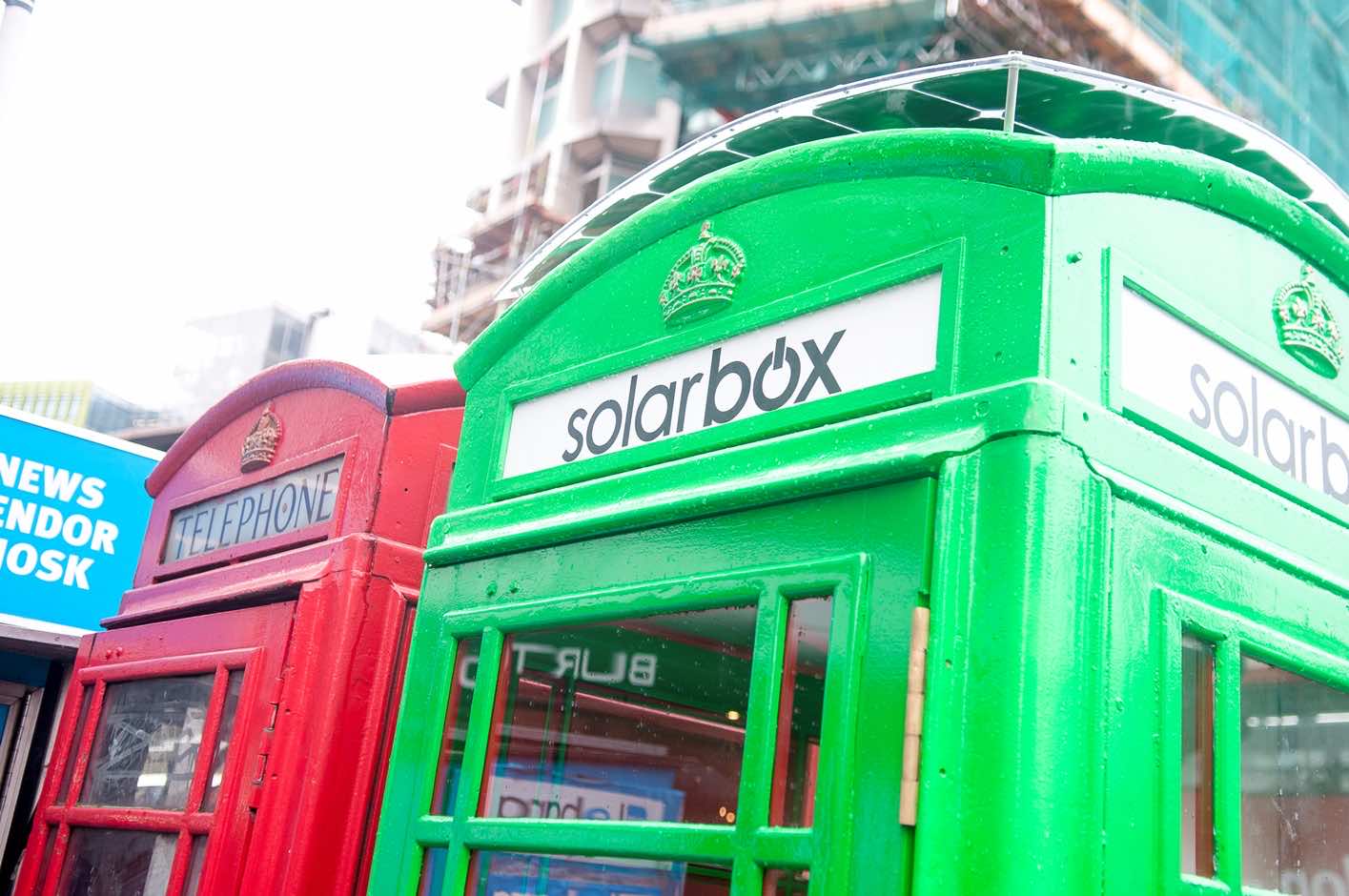 Solar Phone Booth Shall Charge Your Device – London Calling 3