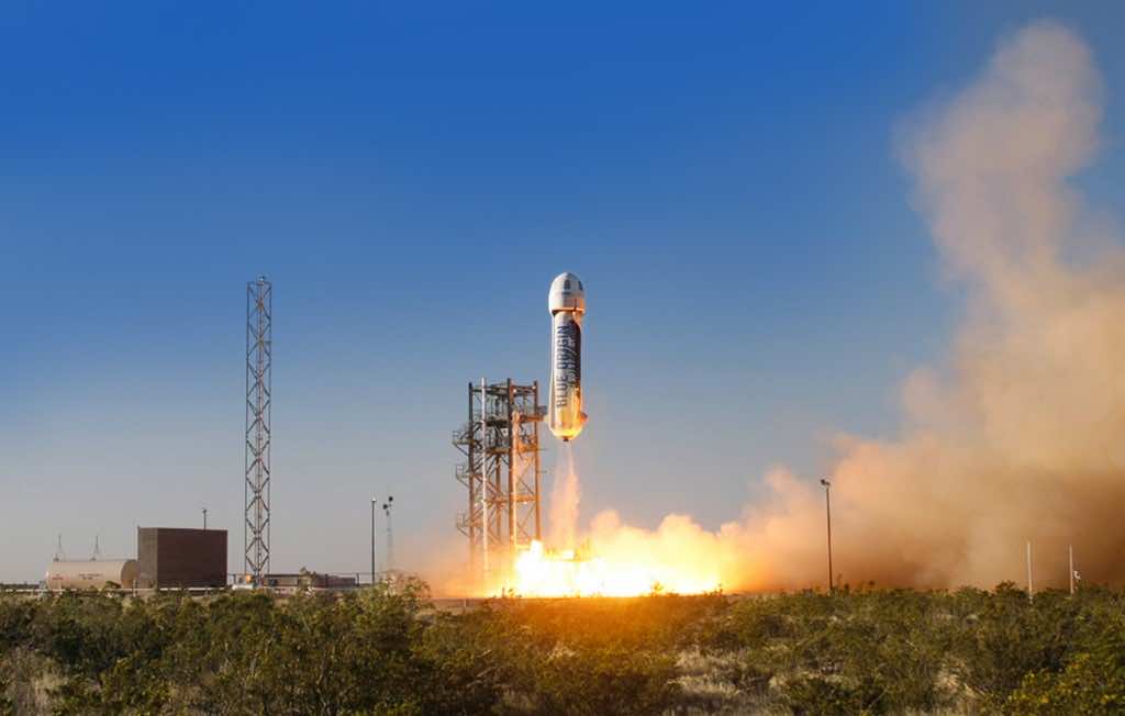 blue origin rocket launch