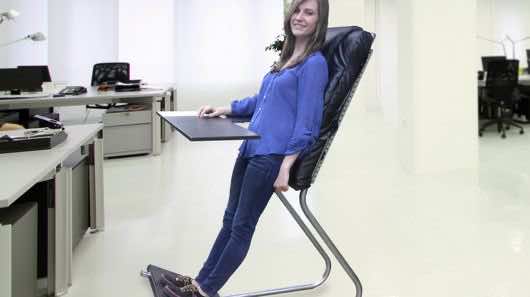 LeanChair – The Compromise Between Sitting And Standing