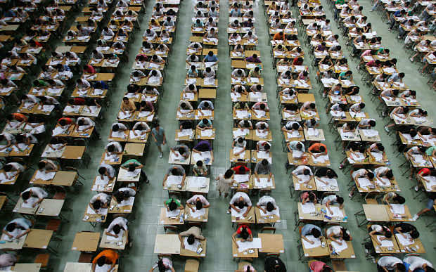 drones for world's stressful exams China