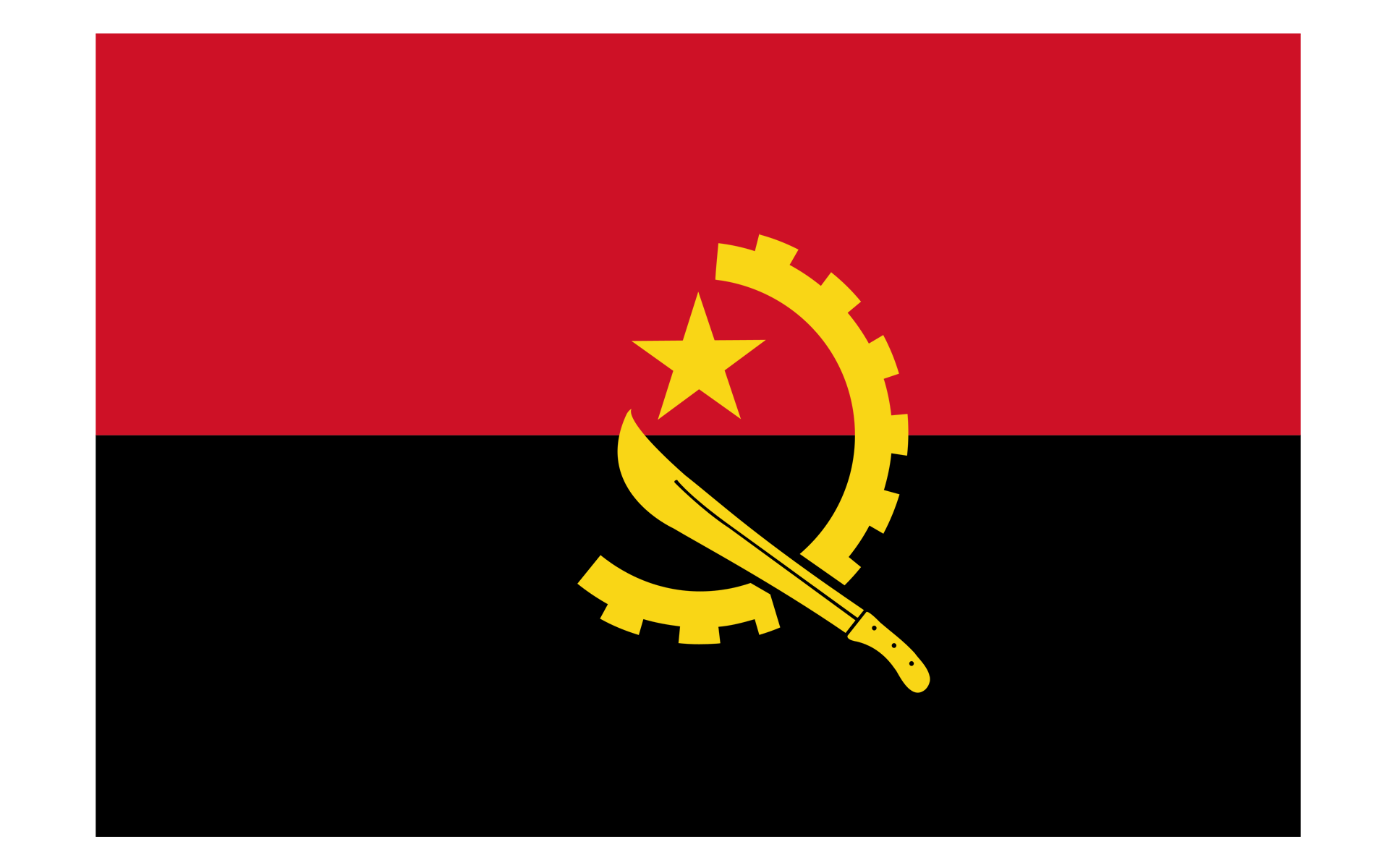 The Beauty Of Angola Flag In Pictures: Download Free In HD