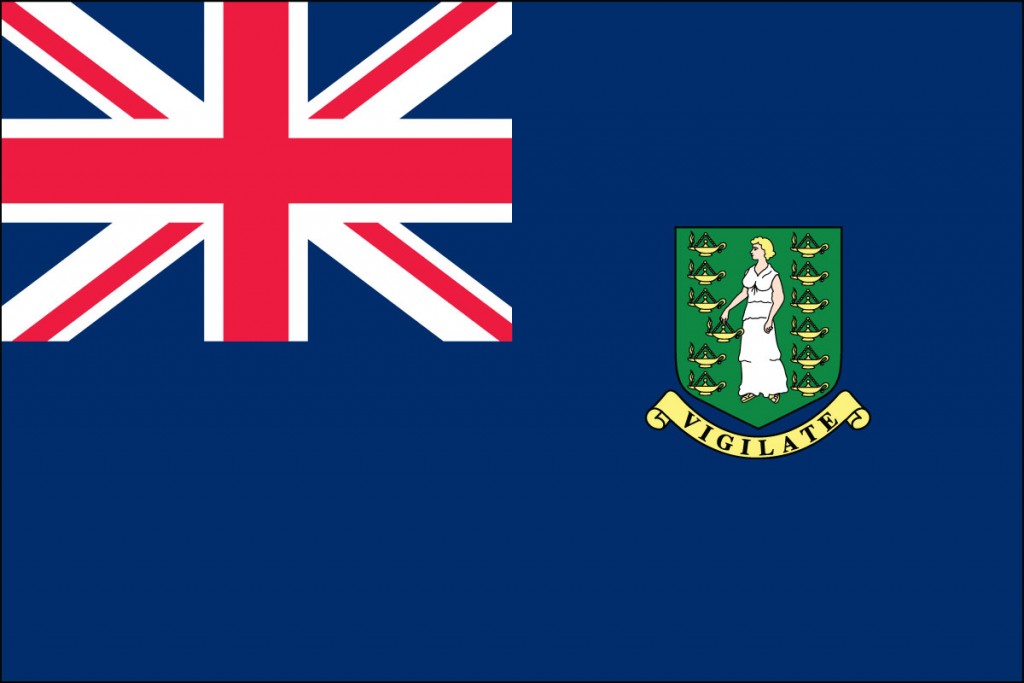 Flag Of The British Virgin Islands - A Symbol Of Martyred Virgins