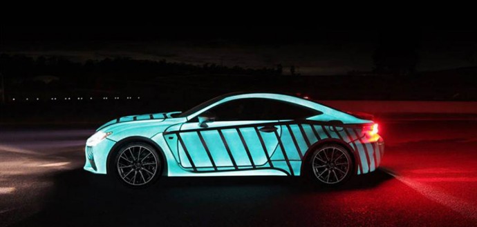 Lexus Car’s Paint-Job Flashes In Sync With Driver’s Heartbeat 3