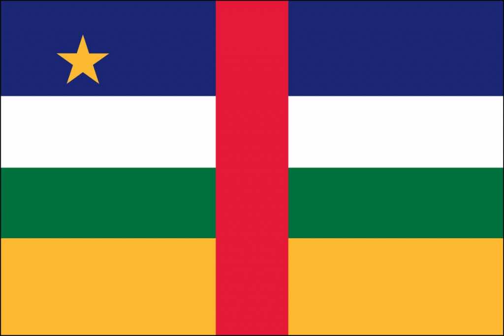 Flag Of The Central African Republic A Symbol Of Peace And Hope