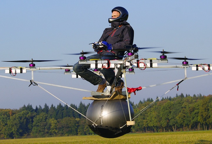 personal multicopter volvo