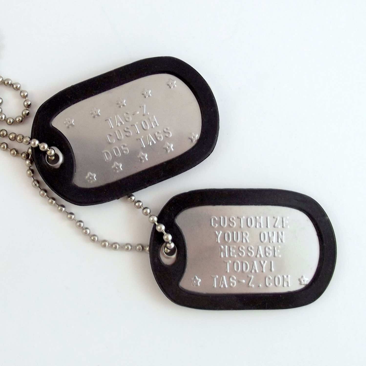 20 PCS STAINLESS STEEL BLANK DOG TAGS SHINY OR MATTE MILITARY SPEC HIGH QUALITY 