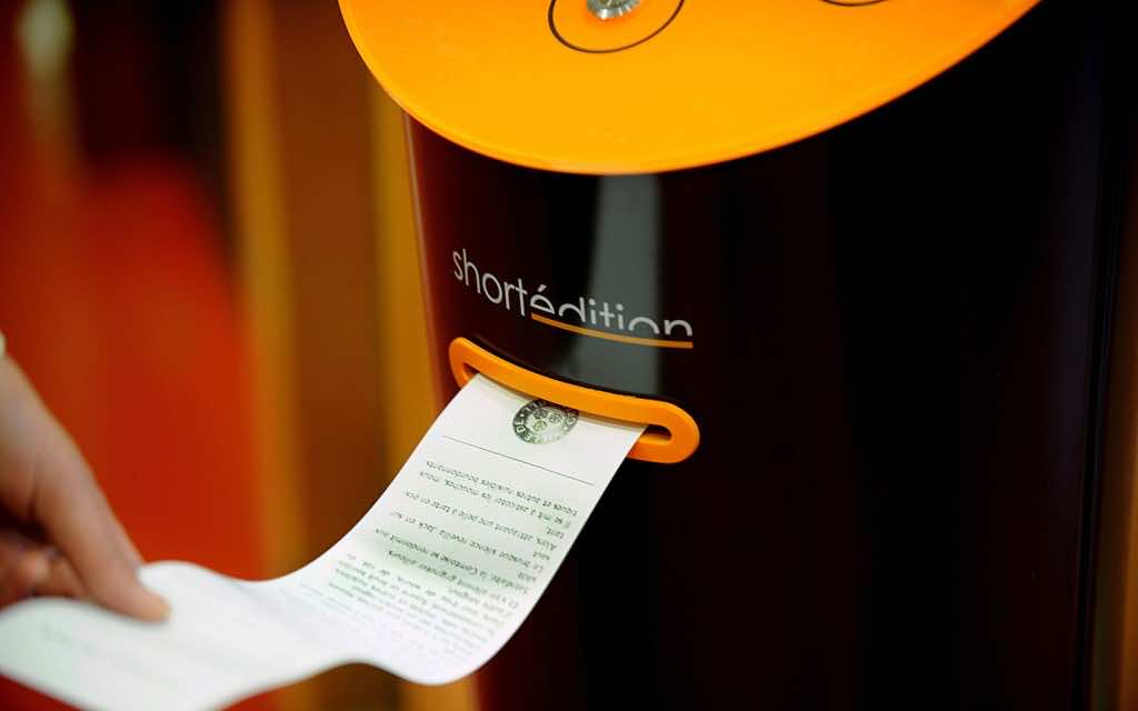 Grenoble Has Vending Machines That Dispense Short Stories 5