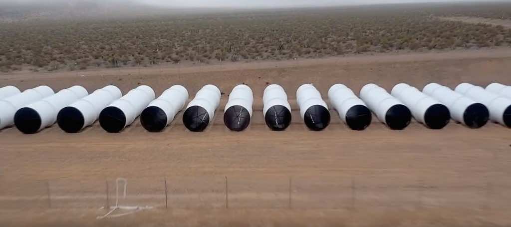 Nevada Desert Is Home To The First Hyperloop Tubes