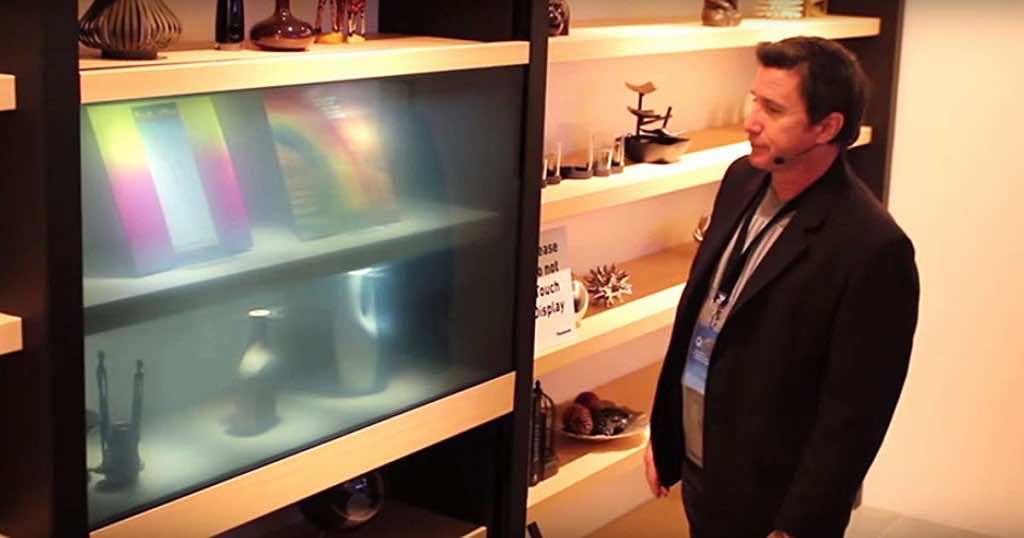 Panasonic Unveiled A Transparent TV At CES 2016
