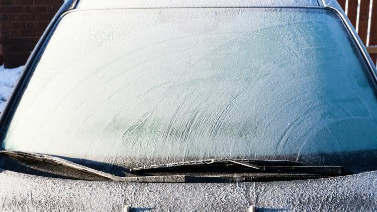 rubbing alcohol get rid of window frost