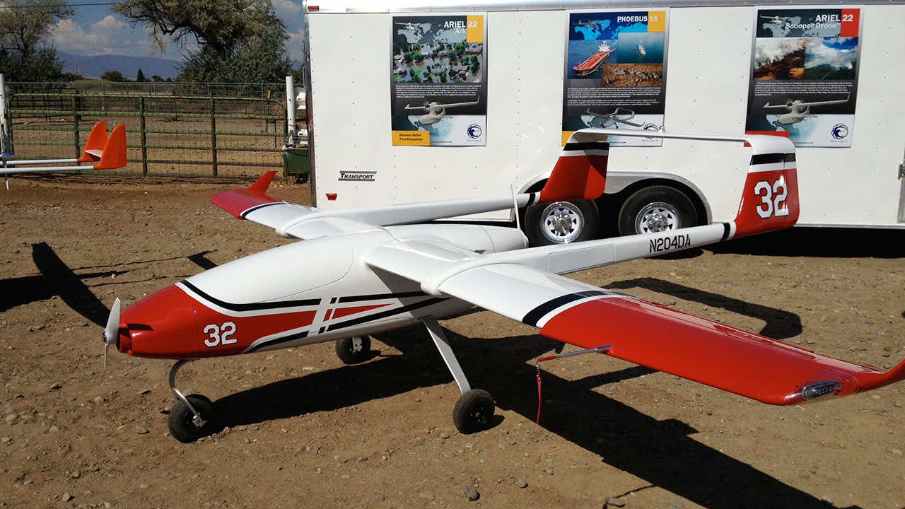 CloudSeeding Drone Makes It's First Flight Over Nevada