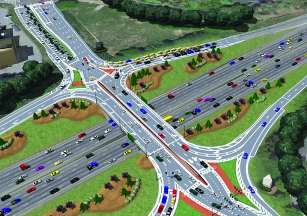 New Diverging Diamond Interchange Will Improve The Traffic F