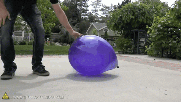 He Fills A Balloon With Liquid Nitrogen. What Happens Next W