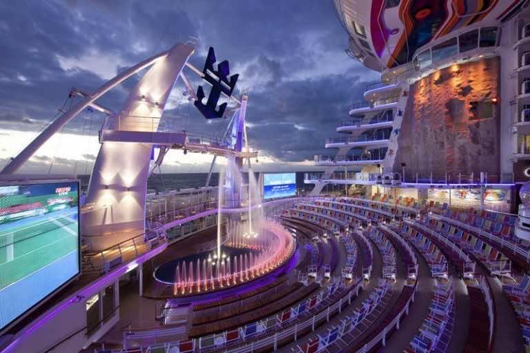 World’s Largest Cruise Ship Flaunting Futuristic Features