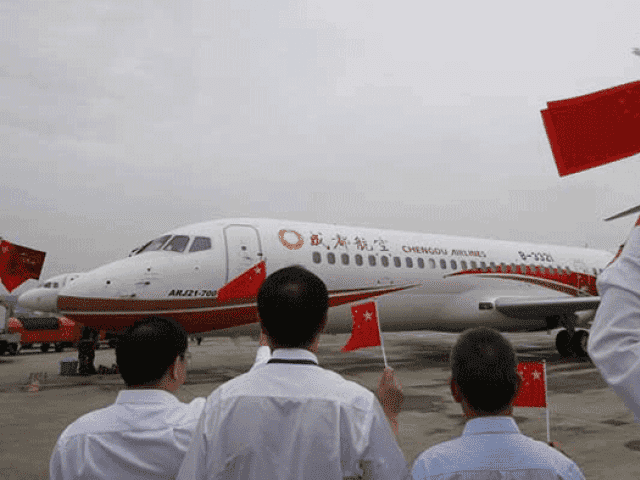 Made In China Plane Makes First Commercial Flight_Image 1