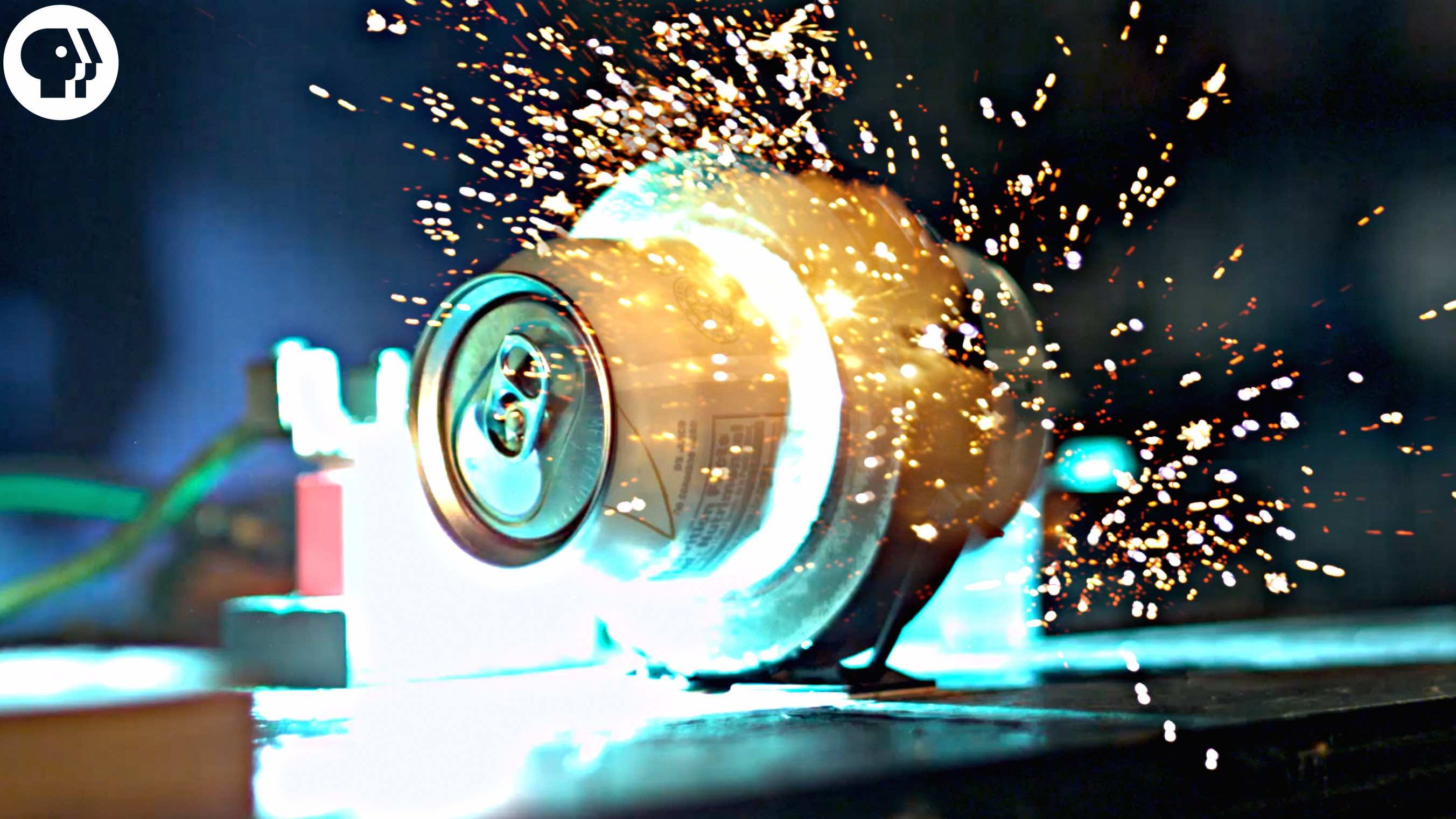Powerful Electromagnets Explode Soda Cans In Slow-Motion_Image 2