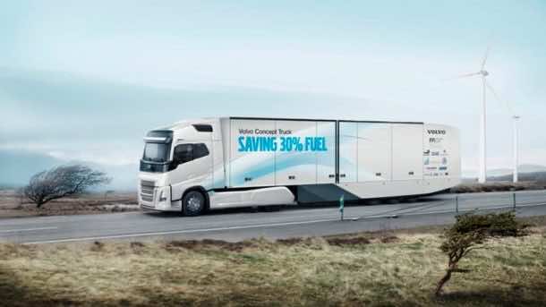 Volvo's New Truck Prototype Is 30 Percent More Fuel Efficien