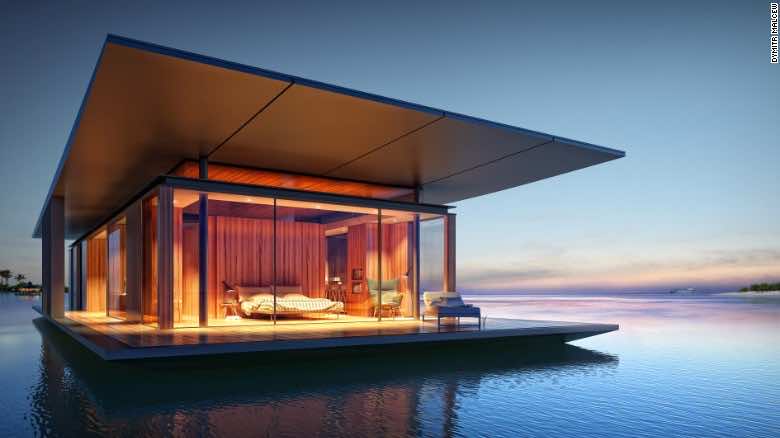 These Floating Seahorse Villas Of Dubai Are Unlike Anything