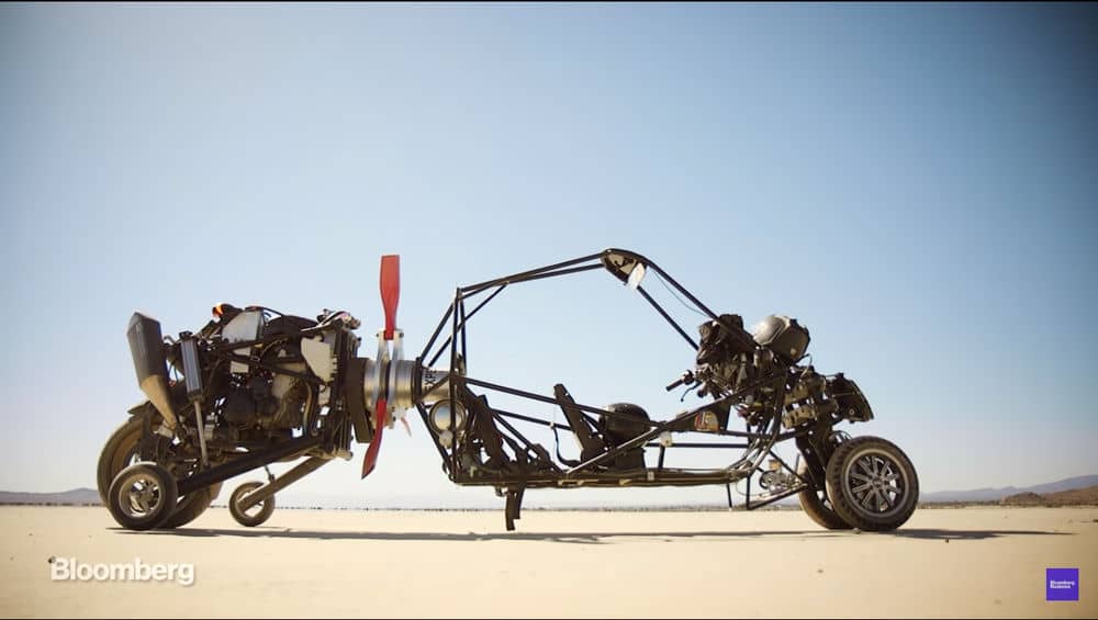 This Guy Hated Traffic So He Engineered A Gyrocopter-Like Motorcycle Flying Car_Image 1