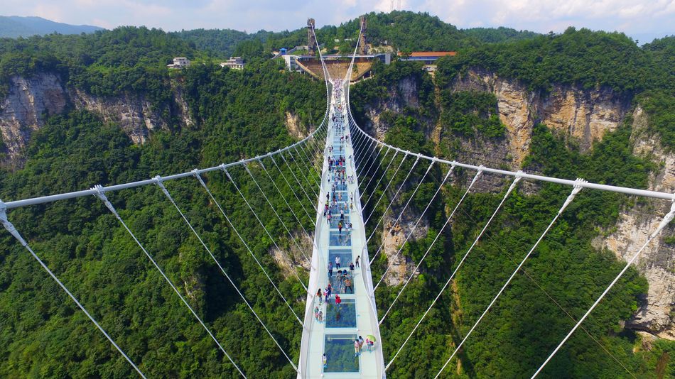 The World’s Longest See-Through Zhangjiajie Glass Bridge I