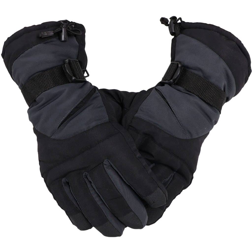White snow gloves