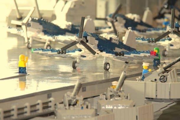 Check Out The World’s Largest Lego Aircraft Carrier Made Out Of 250,000 Leg...