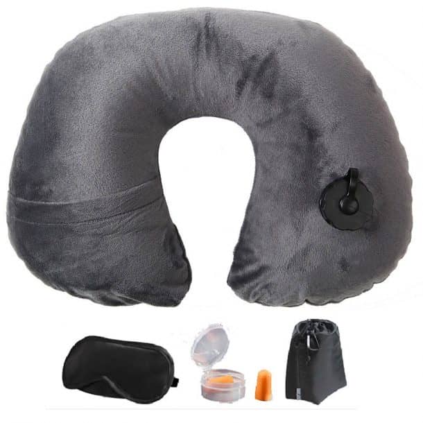 inflatable travel pillow big w