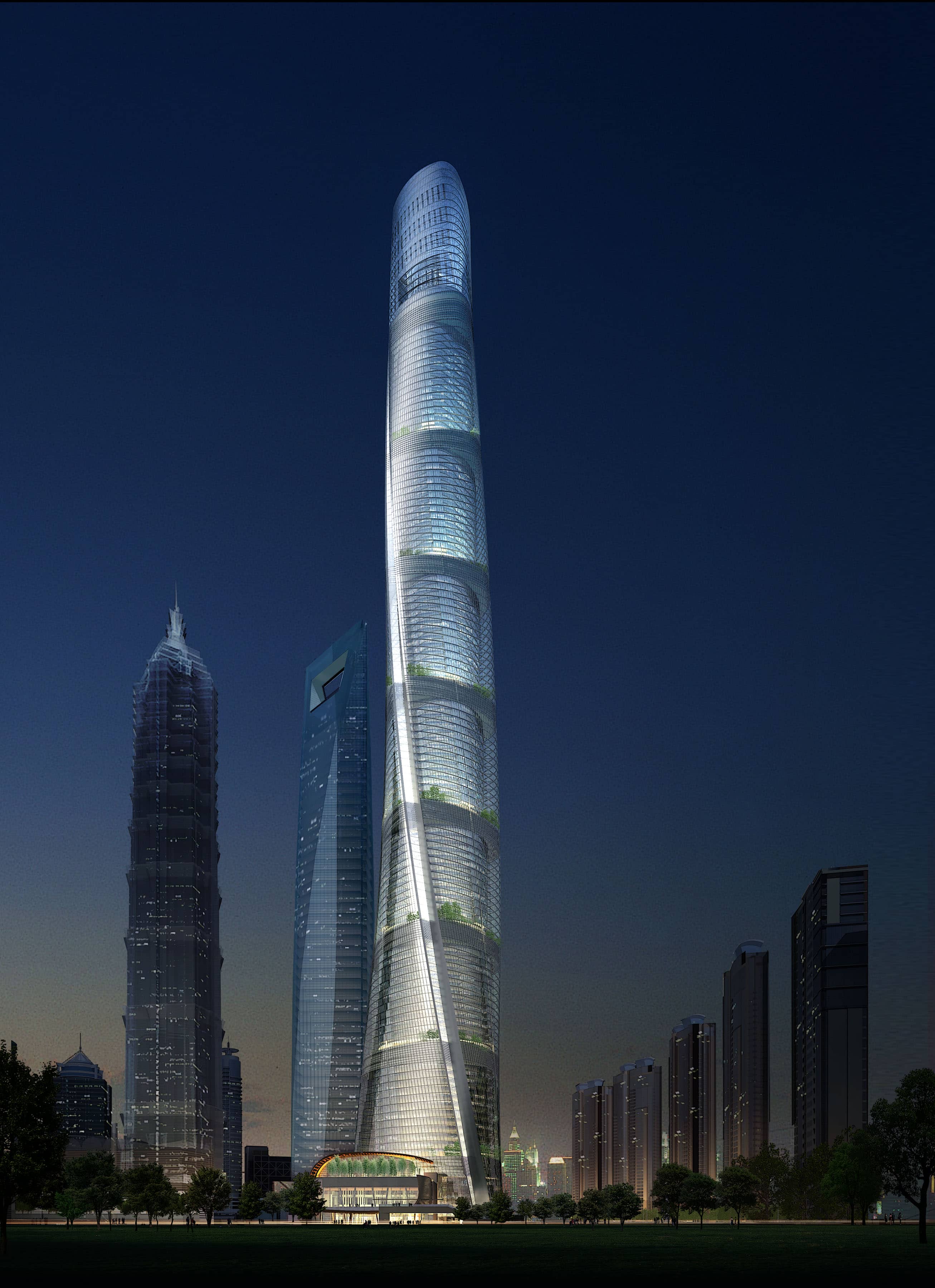 Twisting Shanghai Tower Declared As The World's Best Skyscra