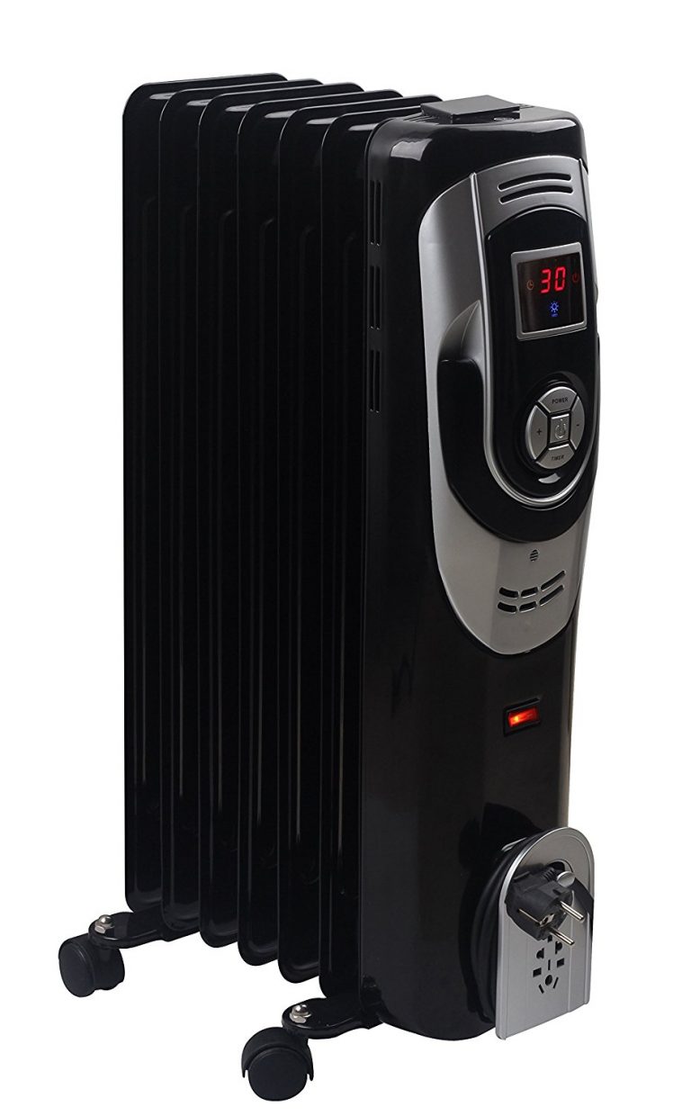 Nikai Oil filled Radiator h851 Digital 10 fin. Oil Heater model:NDY-1f.