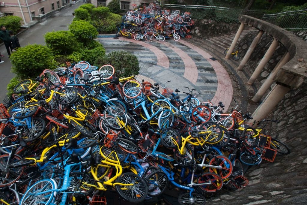 China bikes pile1