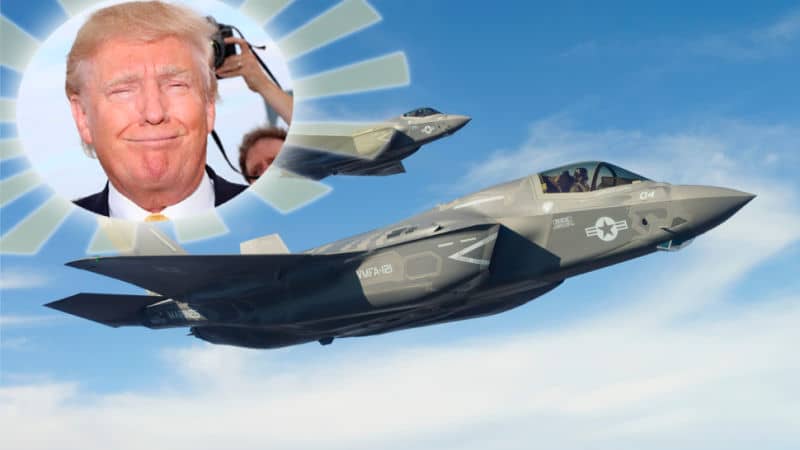 F-35 A Donald Trump