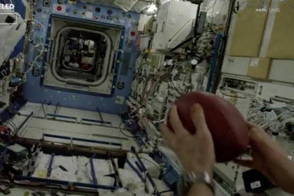 Football in space