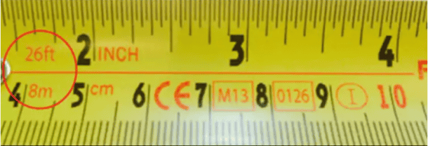 Ever Wondered Why Your Measuring Tape Has Black Diamonds On It. Mystery Solved