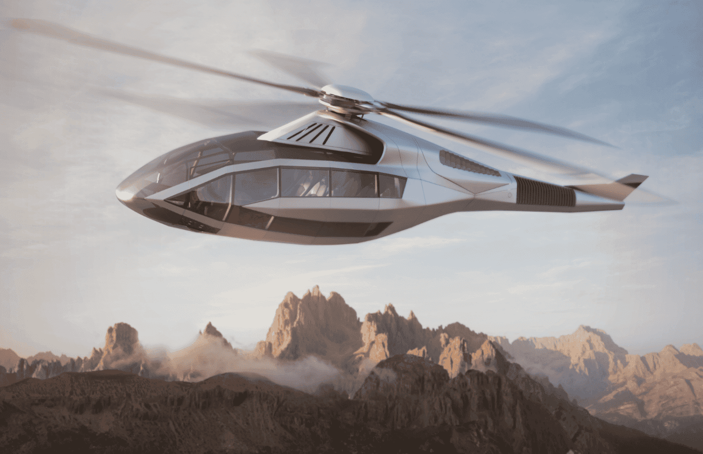 🥇 Bell Helicopter Présente Le Fcx 001 Un Hélicoptère Concept Futuriste