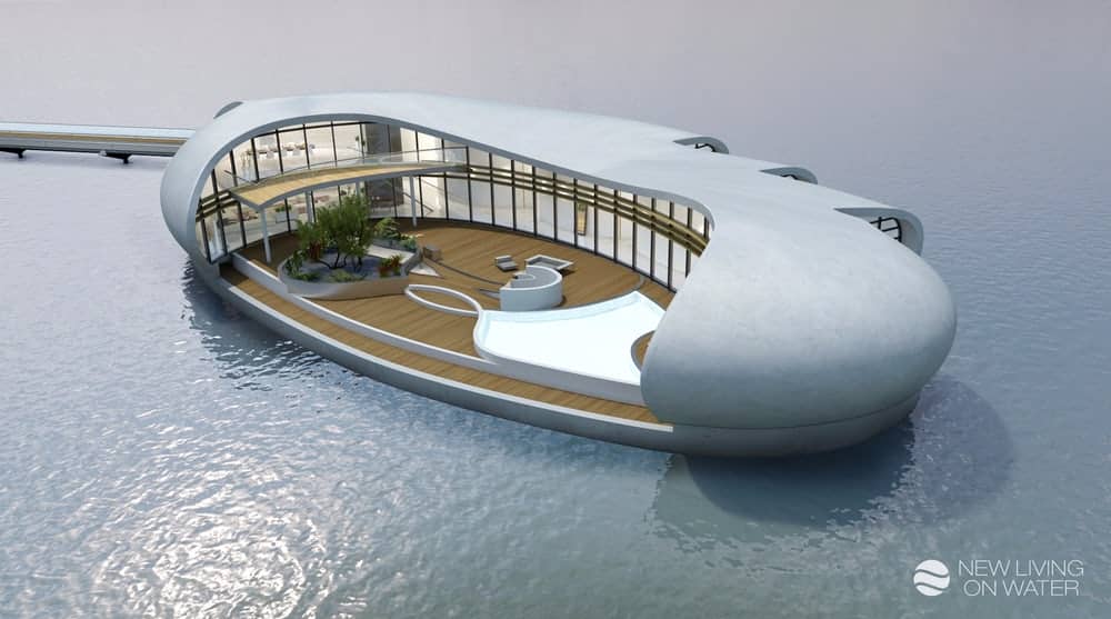 New Living on Water - Floating House (2)
