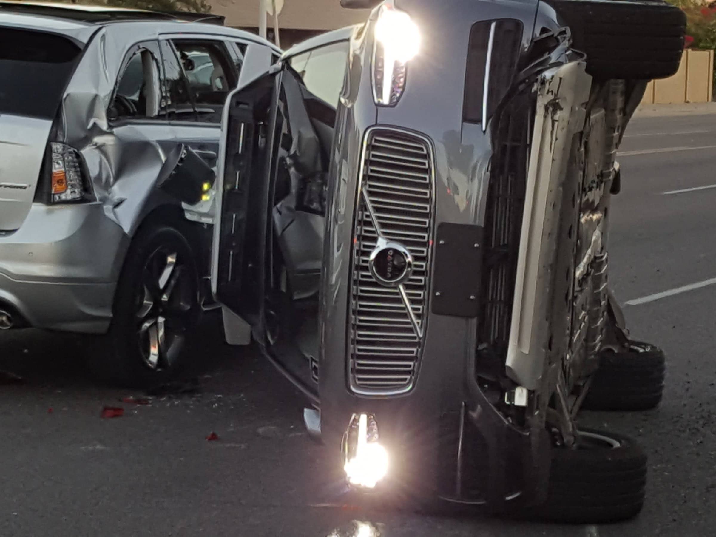 Uber self driving car accident Arizona (2)