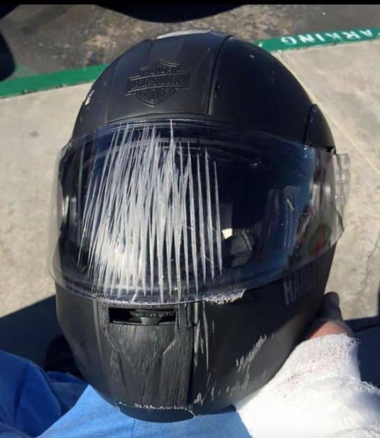 10 Pictures Of Terrible Accidents Where Helmets Definitely S