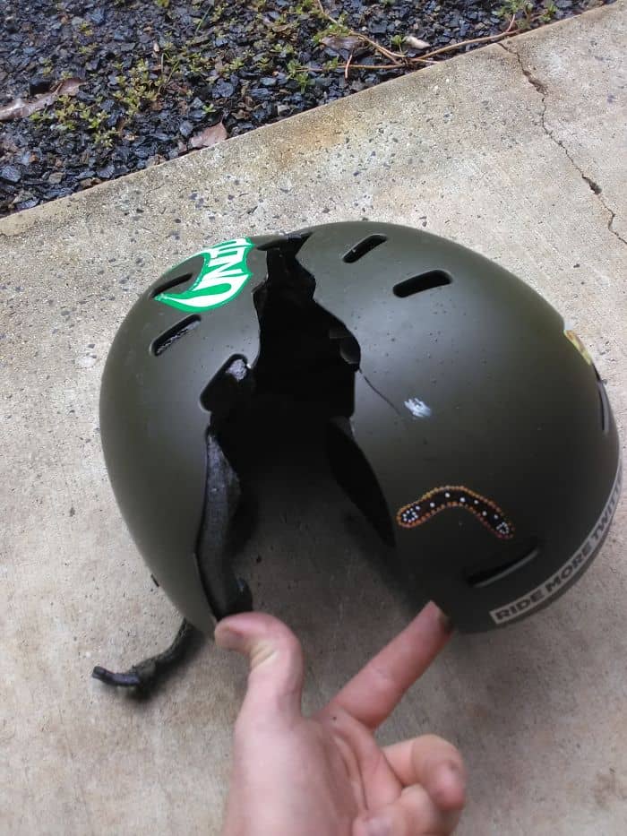 10 Pictures Of Terrible Accidents Where Helmets Definitely S
