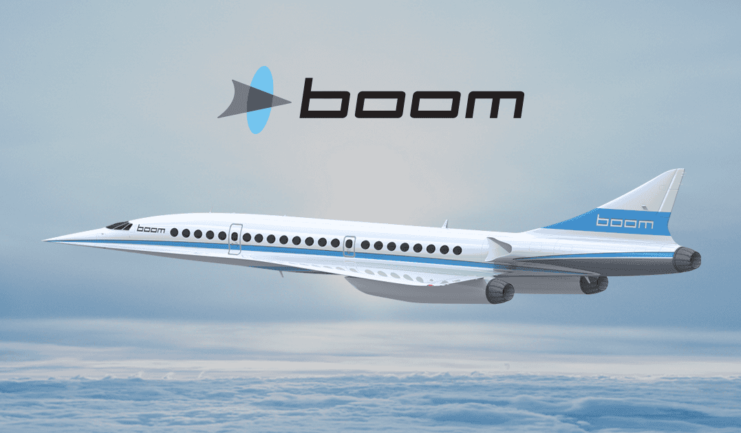 Boom Supersonic passenger aircraft