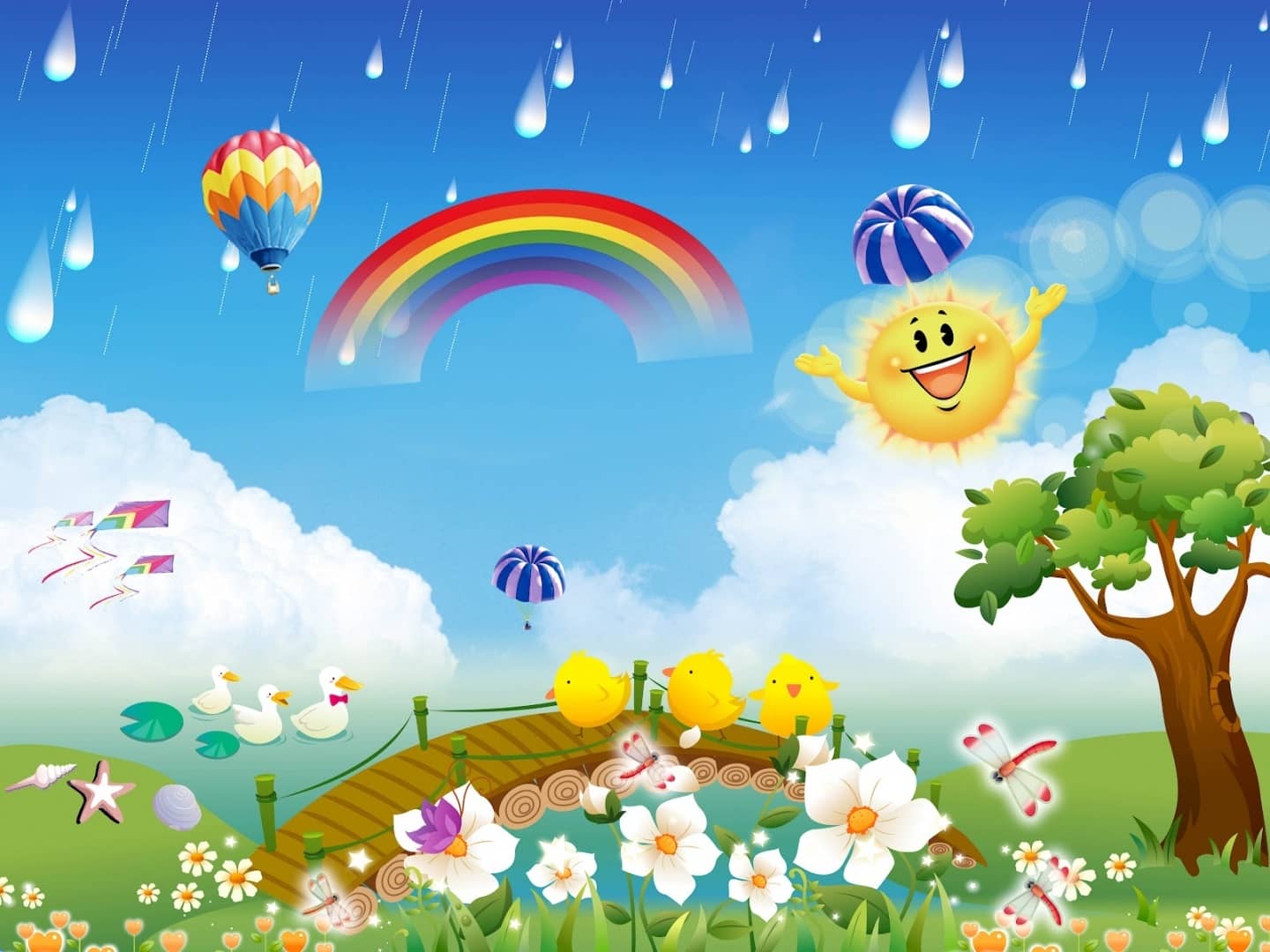 50 Colorful Cartoon Wallpapers For Kids Backgrounds In HD Fo