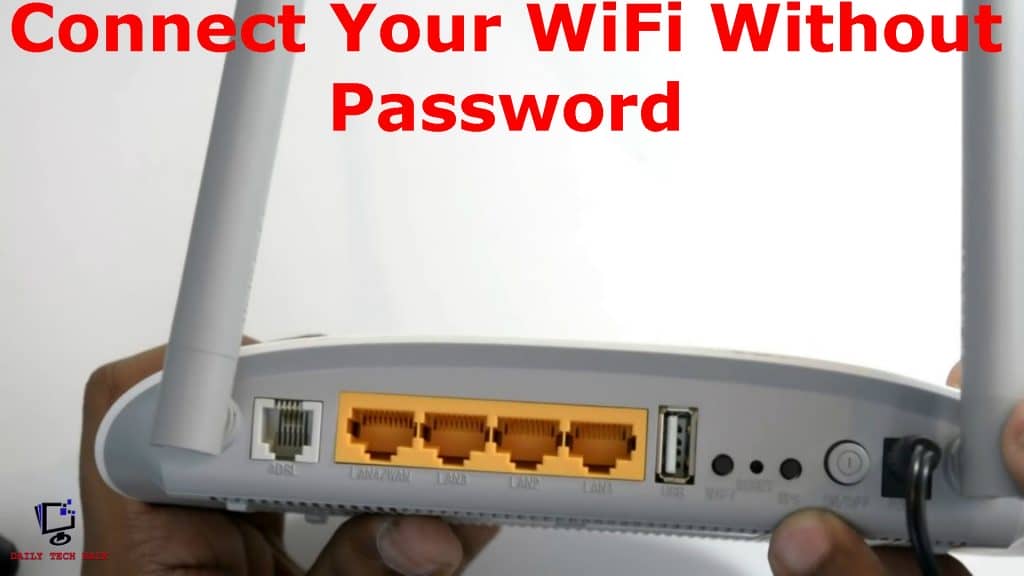 Connect wifi without password