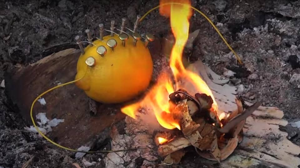 How-to-make-fire-from-lemon-DIY