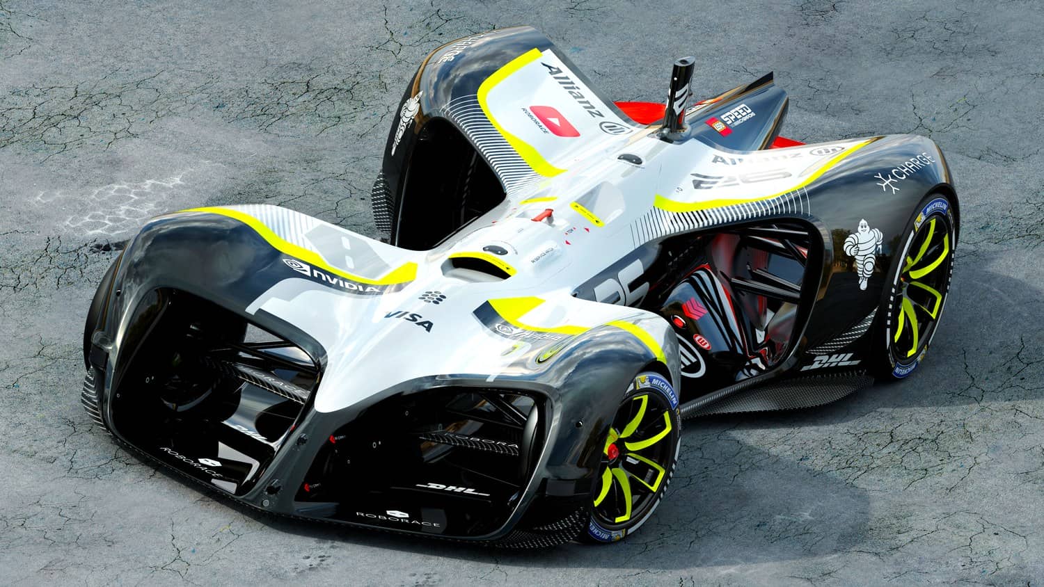 Roborace Electric Formula E Autonomous Car (3)