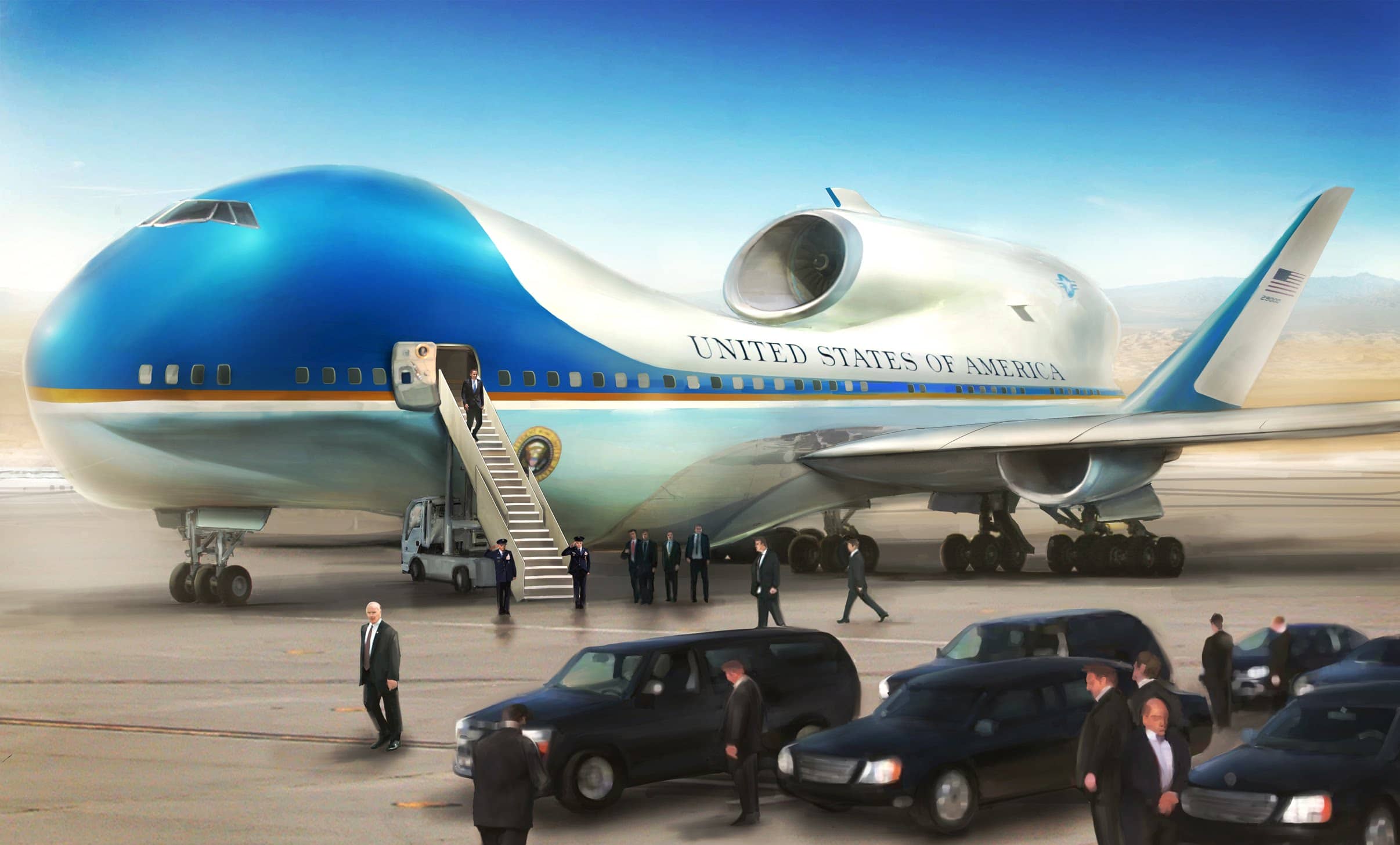 new air force one features