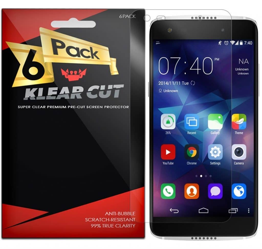 2x Pellicola per Alcatel Idol 4 Pro Protettiva Protezione Flessibile 9H dipos